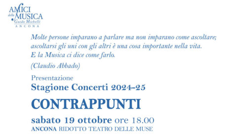 Contrappunti. La Stagione 24/25 degli Amici della Musica